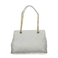 Gray Polyethylene Handbag