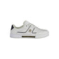 White Polyester Sneaker