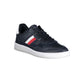 Blue Polyester Sneaker