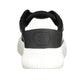 Black Polyester Sneaker