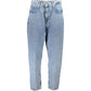 Blue Cotton Jeans & Pant