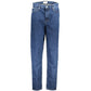 Blue Cotton Jeans Denim