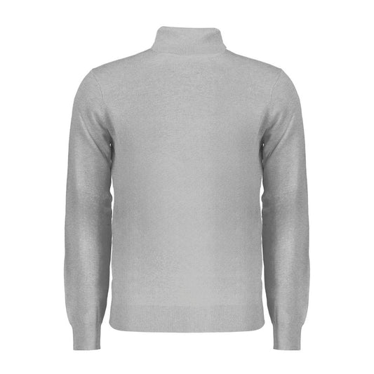 Gray Polyester Sweater