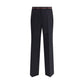Selvedge detail Wool Pants