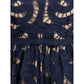 Embroidered short Dress