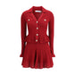 Pointelle knit short Dress