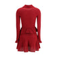 Pointelle knit short Dress