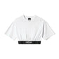 White Cotton Tops & T-Shirt