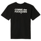 Black Cotton Tops & T-Shirt
