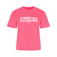 Pink Cotton Tops & T-Shirt