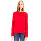 Red Polyester Sweater