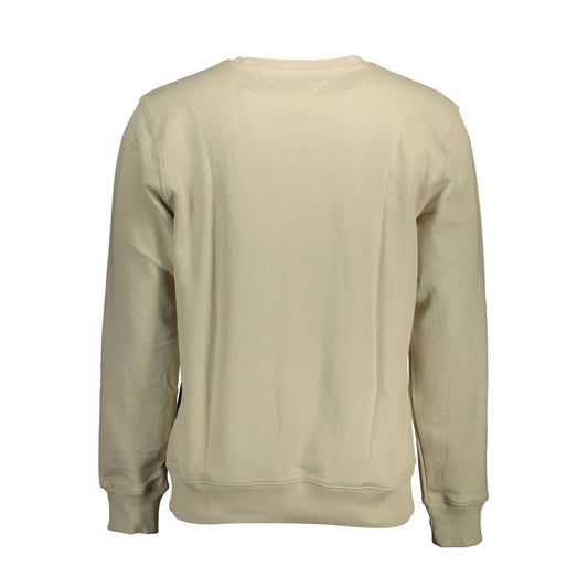 Beige Cotton Sweater