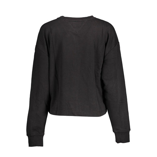 Black Cotton Sweater