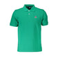 Green Cotton Polo Shirt
