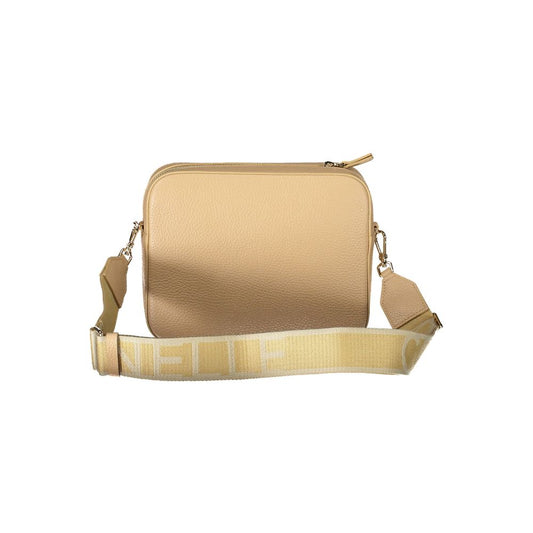 Beige Leather Handbag
