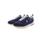 Blue Polyester Sneaker