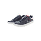 Blue Polyester Sneaker