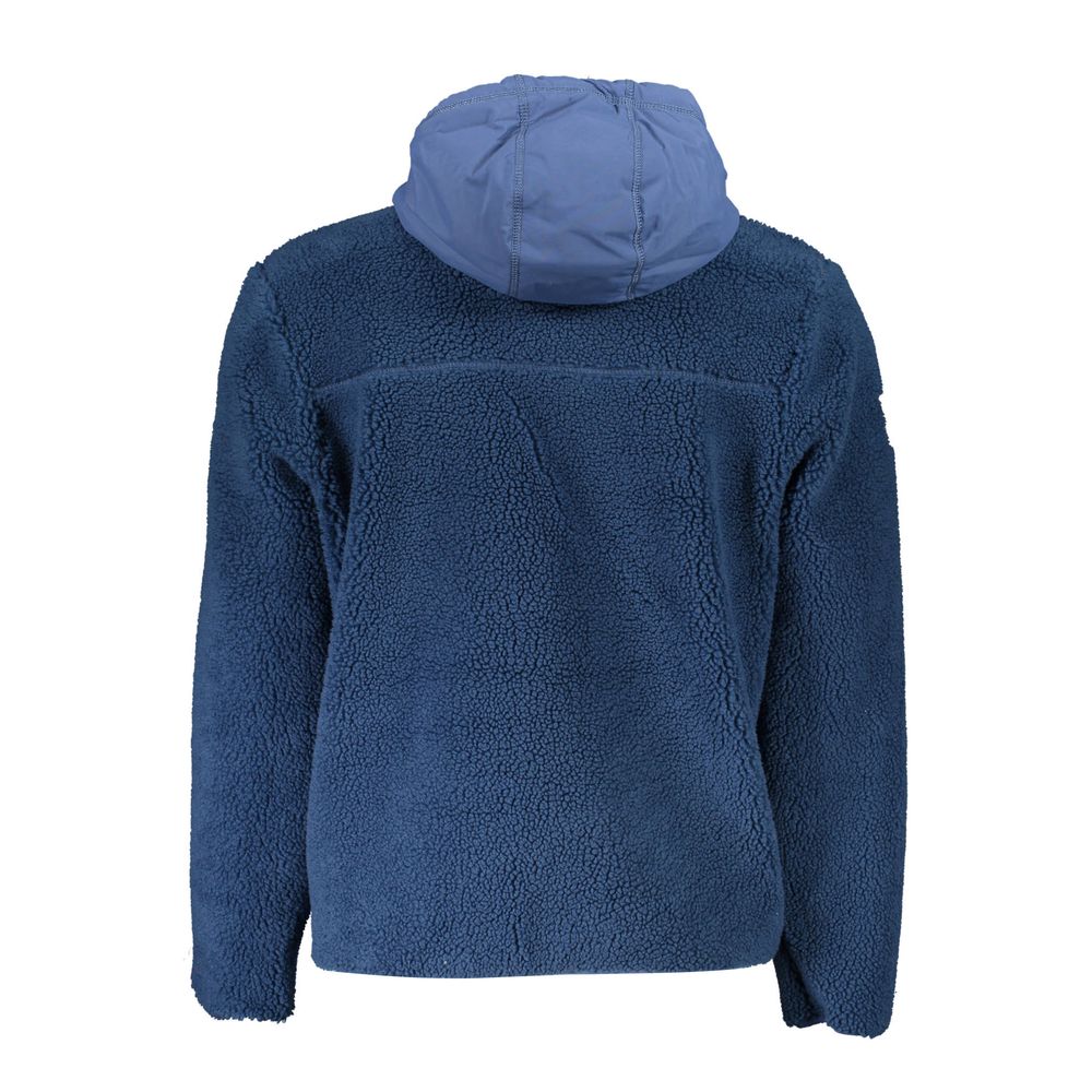 Blue Polyester Sweater