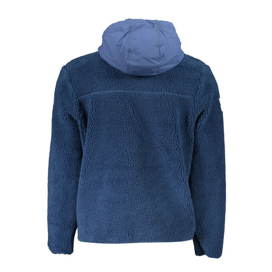 Blue Polyester Sweater