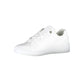 White Polyester Sneaker