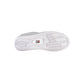 White Polyester Sneaker