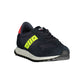 Blue Polyester Sneaker