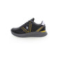 Black Polyester Sneaker