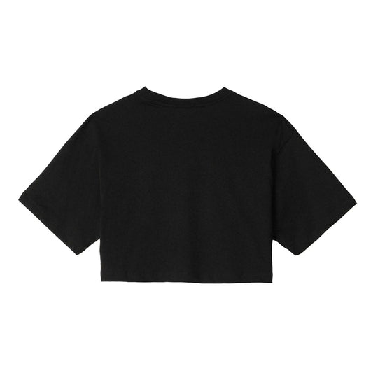 Black Cotton Tops & T-Shirt