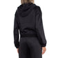 Black Polyester Sweater
