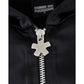 Black Polyester Sweater