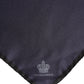 Blue DG Crown Silk Square Men Foulard Scarf