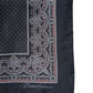 Multicolor Fantasy Silk Square Foulard Scarf