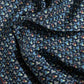 Blue Cocktail Silk Square Foulard Scarf