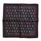 Multicolor Medals Square Foulard Scarf