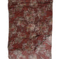 Maroon Floral Neck Warmer Foulard Scarf