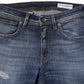 Blue Washed Cotton Slim Fit Men Denim Jeans