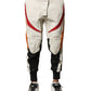 Multicolor Lambskin Tapered Men Pants