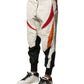 Multicolor Lambskin Tapered Men Pants