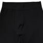 Black Nylon Elastic Logo Men Leggings Pants