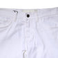 White Cotton Skinny Men Denim Jeans