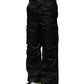 Black Nylon DG Logo Straight Pants