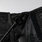 Black Nylon DG Logo Straight Pants