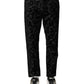 Gray Cotton DG Logo Straight Men Denim Jeans