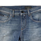 Blue Washed Cotton Slim Fit Men Denim Jeans