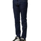 Blue Cotton Stretch Skinny Men Denim Jeans