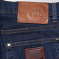 Blue Cotton Stretch Skinny Men Denim Jeans