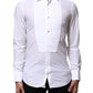 White GOLD Cotton Poplin Formal Dress Shirt