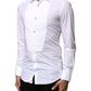 White GOLD Cotton Poplin Formal Dress Shirt