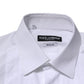 White GOLD Cotton Poplin Formal Dress Shirt