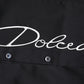 Black Cotton SICILIA Logo Men Dress Shirt